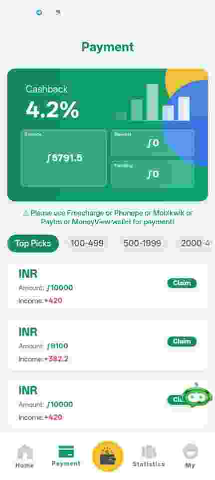 Okpay transaction screen preview